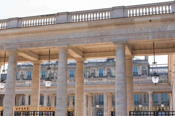     A Palais Royal, Párizs gyönyörű terv  - Fotó, kép