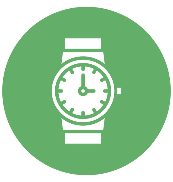 Moda, reloj de mano Icono Vector aislado que se puede editar fácilmente en cualquier tamaño o modificado
. - Vector, imagen