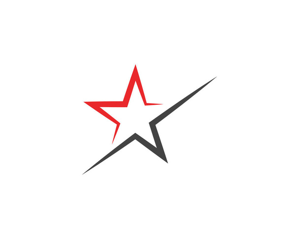 Star Logo Template vektor ikon illusztráció tervezés - Vektor, kép