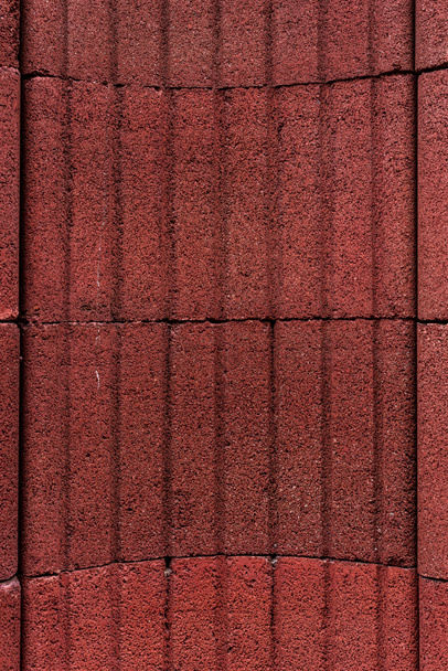 full frame image of red wall background - Foto, Imagem