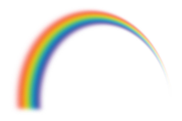 иллюстрация радуги на белом
 - Фото, изображение