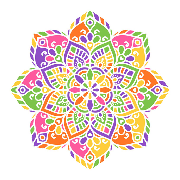 Διάνυσμα ινδικής Mandala - Διάνυσμα, εικόνα