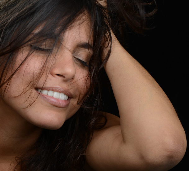 Happy Latino Woman - Valokuva, kuva