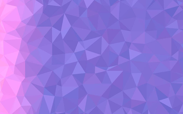dunkel lila dreieckigen Low-Poly, Mosaik-Muster Hintergrund, Vektorillustration Grafik, kreatives Geschäft, Origami-Stil mit Steigung - Foto, Bild