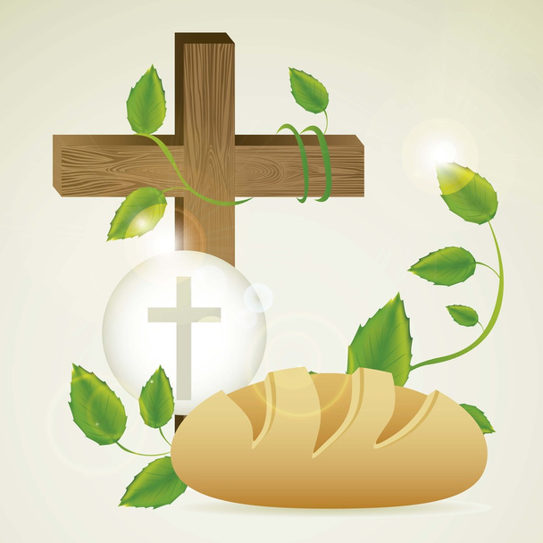 Sacrement eucharistique
 - Vecteur, image