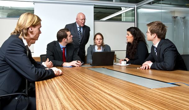 Büro-Treffen - Foto, Bild
