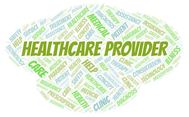 Healthcare Provider word cloud. Wordcloud realizzato solo con testo
. - Foto, immagini