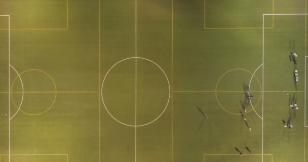 Voetbal stadion bovenaanzicht - Video