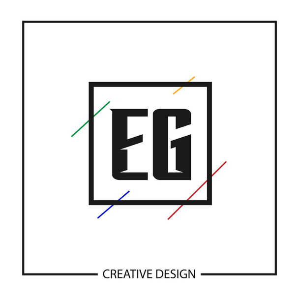 Первоначальный дизайн логотипа EG
 - Вектор,изображение