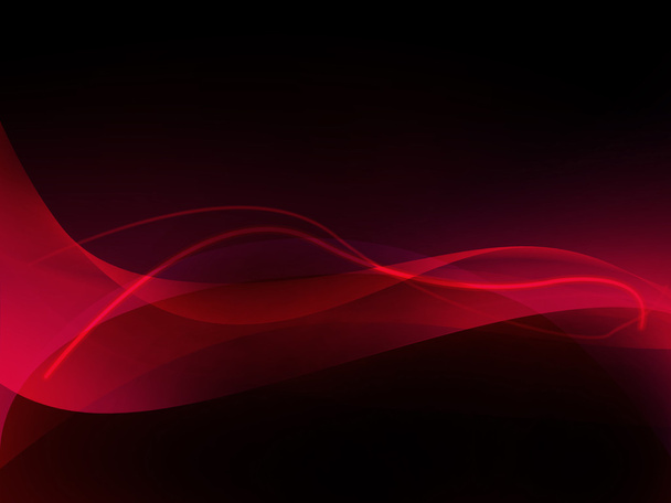 Red wavy background - Photo, image