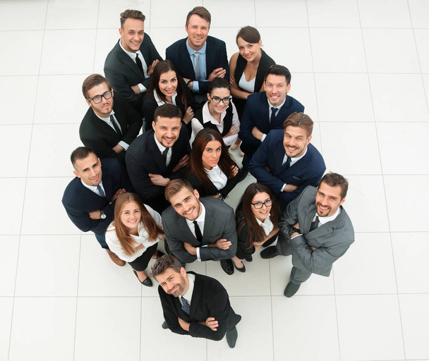 professzionális üzleti csapat mutatja sikerét - Fotó, kép