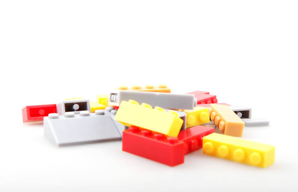 Blocs de jouets en plastique Encourager l'apprentissage par le jeu - Photo, image