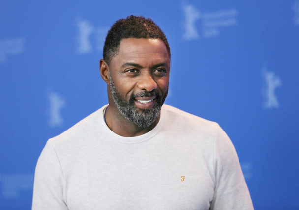 Idris Elba poses at the 'Yardie' photo call during the 68th Berlinale International Film Festival Berlin at Grand Hyatt Hotel on February 22, 2018 in Berlin, Germany. - Фото, изображение