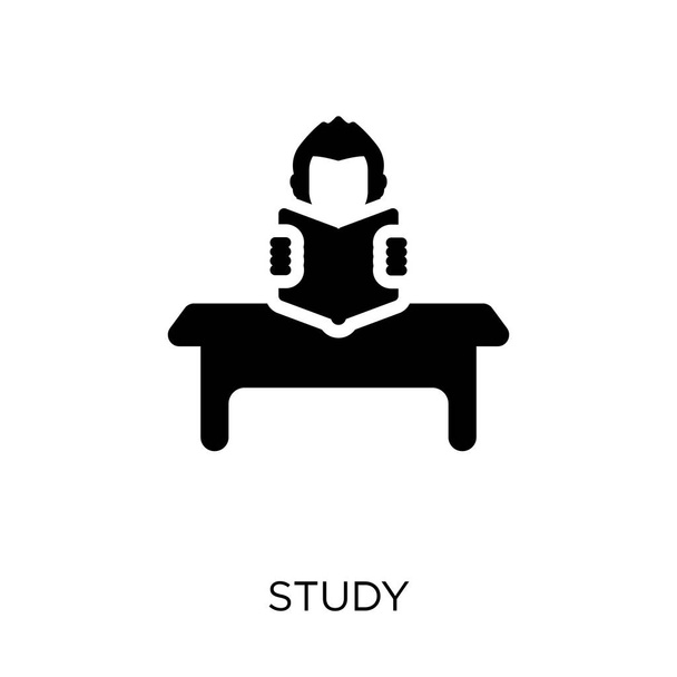 Study icon. Study symbol design from Education collection. - Vector, Image