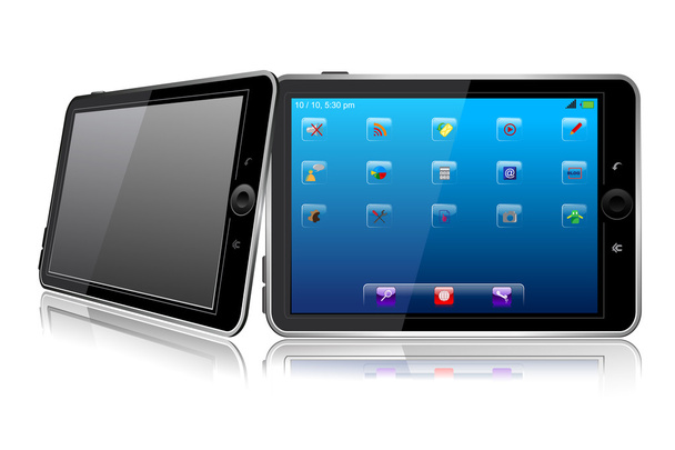 Touch-Tablet - Vektor, Bild