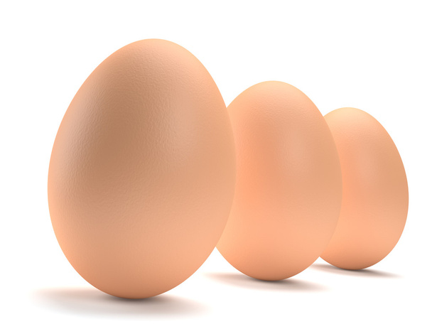 Tres huevos
 - Foto, Imagen