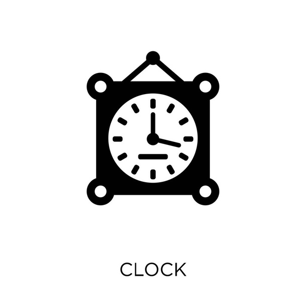 Clock icon. Clock symbol design from Time managemnet collection. - Vektor, obrázek