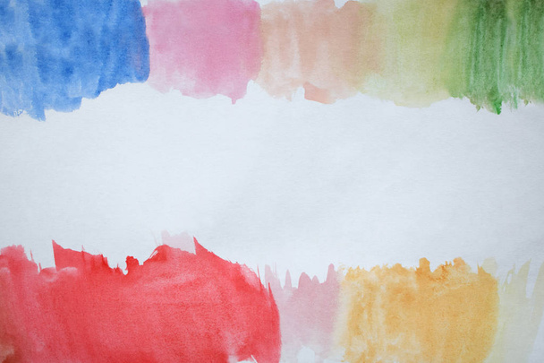 Colorful abstract watercolor background. Hand drawn. Wallpaper - Φωτογραφία, εικόνα