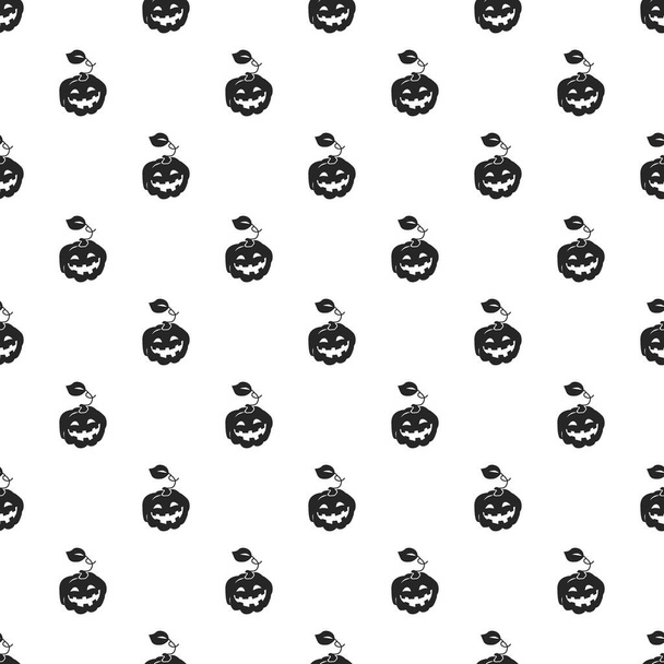 Pumpkin pattern seamless - Vector, imagen