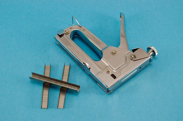 sešívačka pin klip nástroj část připevnění materiálu - Fotografie, Obrázek
