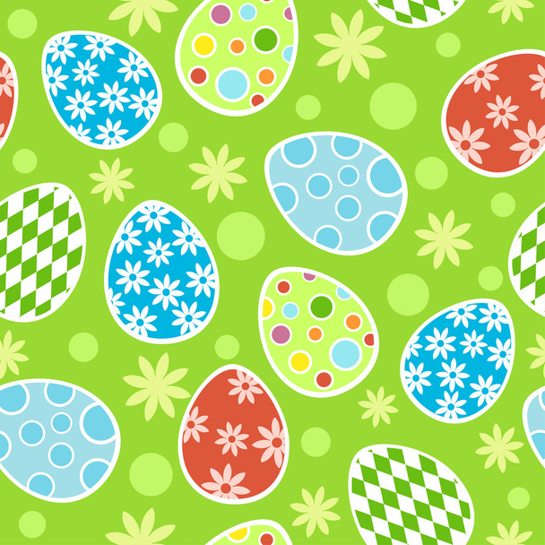 Easter seamless background - Vektor, Bild
