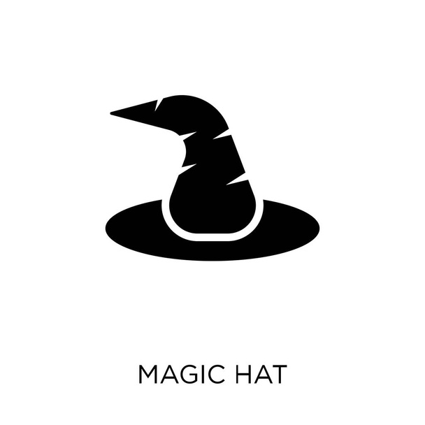 Magic hat icon. Magic hat symbol design from Circus collection. Simple element vector illustration on white background. - Vector, Imagen