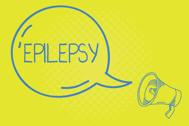 Sana kirjoittaa tekstiä Epilepsia. Neljänneksi yleisimmän neurologisen häiriön liiketoimintakonsepti Arvaamattomat kohtaukset
 - Valokuva, kuva