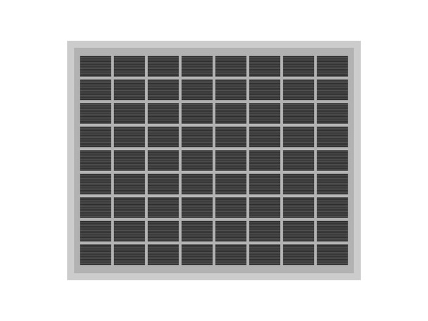 Icona del pannello solare in stile piatto. Illustrazione vettoriale
.  - Vettoriali, immagini