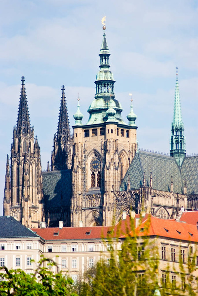 Cathedral of Saints Vitus, Wenceslas and Adalbert, Prague Castle. - Fotó, kép