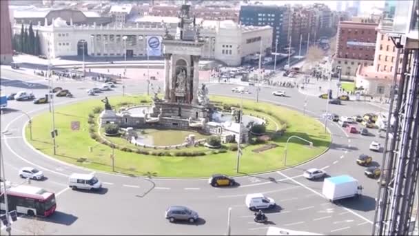 Video vom Transit Plaza Spanien - Filmmaterial, Video