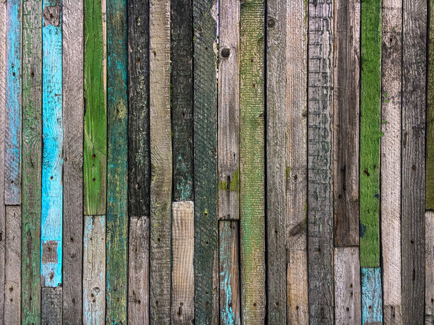 fond de vieilles planches colorées
 - Photo, image