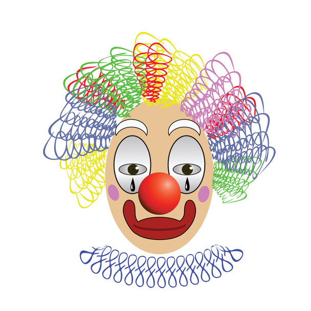 klaun - Vektor, obrázek