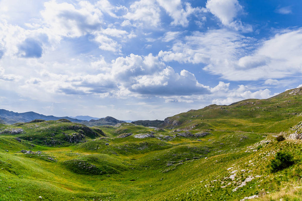 National Park Durmitor, a mountain pass, Montenegro - Zdjęcie, obraz