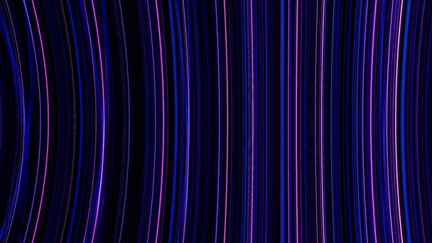 Fundo de néon de linhas. Listras verticais de néon em movimento rápido. Looped animação abstrata de fundo de néon de listras
 - Foto, Imagem