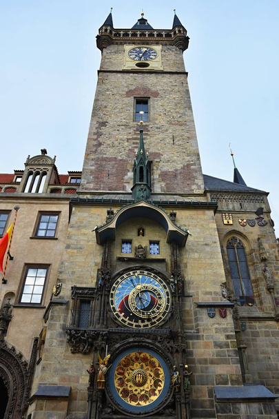 Praga Plaza de la Ciudad Vieja República Checa, Torre del Reloj Astronómico - (orloj
) - Foto, imagen