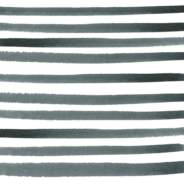 gray watercolor stripes background - Fotó, kép