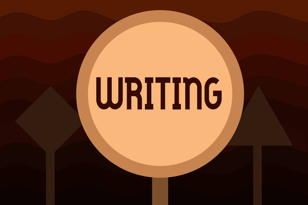 Tekst pisma ręcznego pisania. Koncepcję co oznacza działania Napisz coś co ważne uwagi papers liter - Zdjęcie, obraz