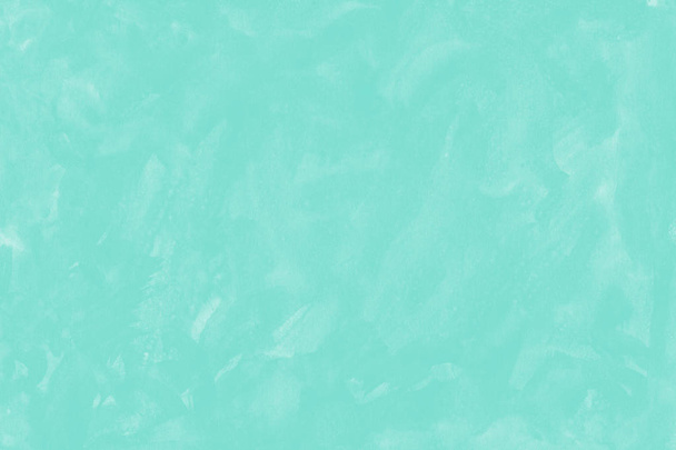 turquoise watercolor paint texture, abstract background - Foto, immagini