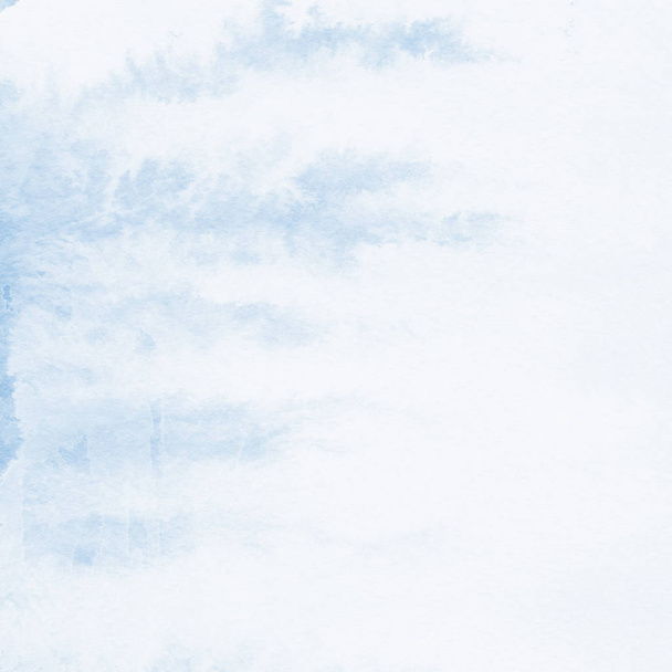 синий акварель текстура краски, абстрактный фон - Фото, изображение