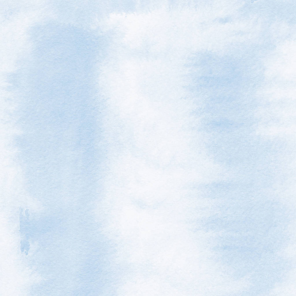 aquarelle bleue texture de peinture, fond abstrait - Photo, image