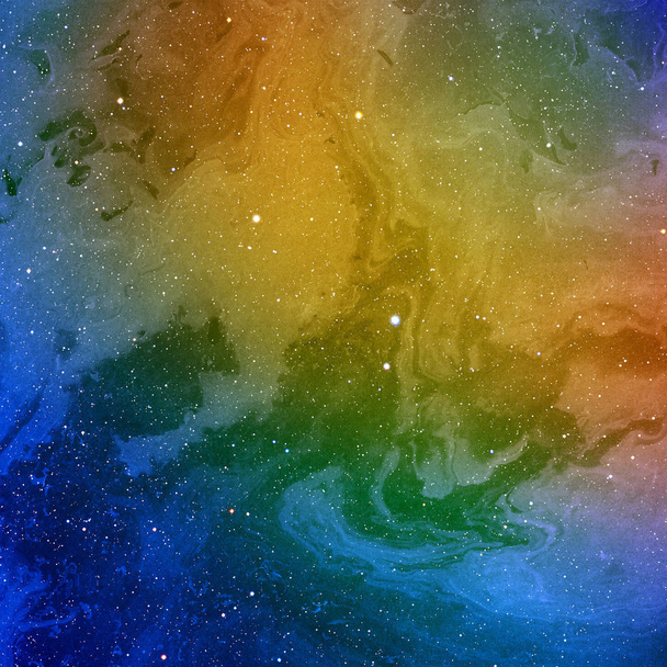 textura de espacio de tinta multicolor, fondo abstracto
 - Foto, Imagen