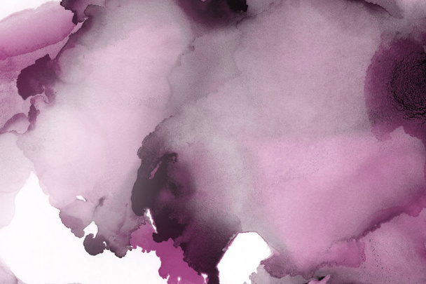 tinta violeta manchas textura, fundo abstrato
 - Foto, Imagem