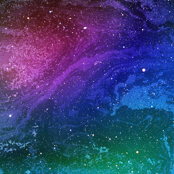 Encre multicolore texture d'espace, fond abstrait
 - Photo, image