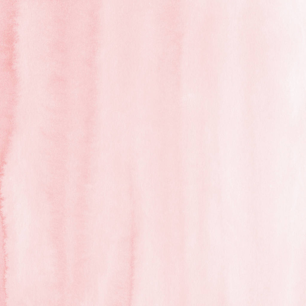 pink watercolor paint texture, abstract background - Фото, изображение