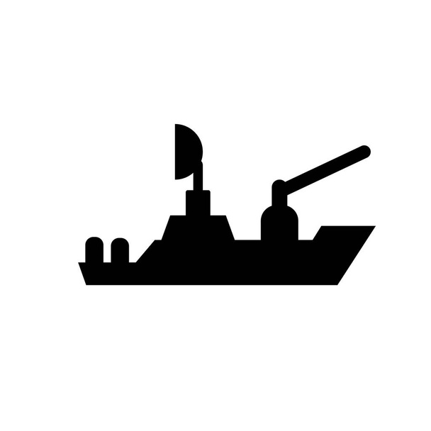 námořní ikona. Koncept módní námořní loga na bílém pozadí z armády a válečné sbírky. Vhodné pro použití na webové aplikace, mobilní aplikace a tiskových médií. - Vektor, obrázek