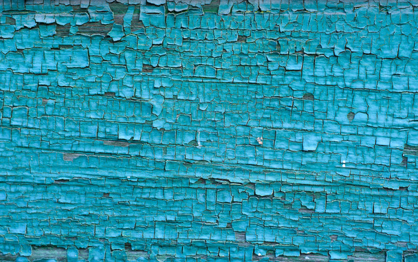 Fondo de tablas de madera pintadas verdes y azules, textura de madera pintada
 - Foto, imagen