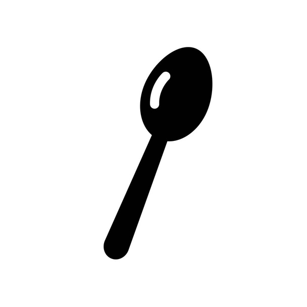 Spoon icon. Trendy Spoon logo concept on white background from kitchen collection. Suitable for use on web apps, mobile apps and print media. - Vector, Image