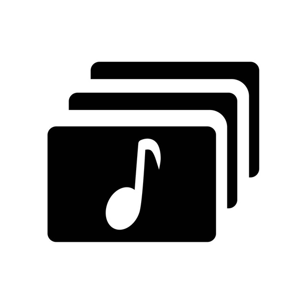 Album icon. Trendy Album logo concept on white background from Music collection. Suitable for use on web apps, mobile apps and print media. - Vector, Image