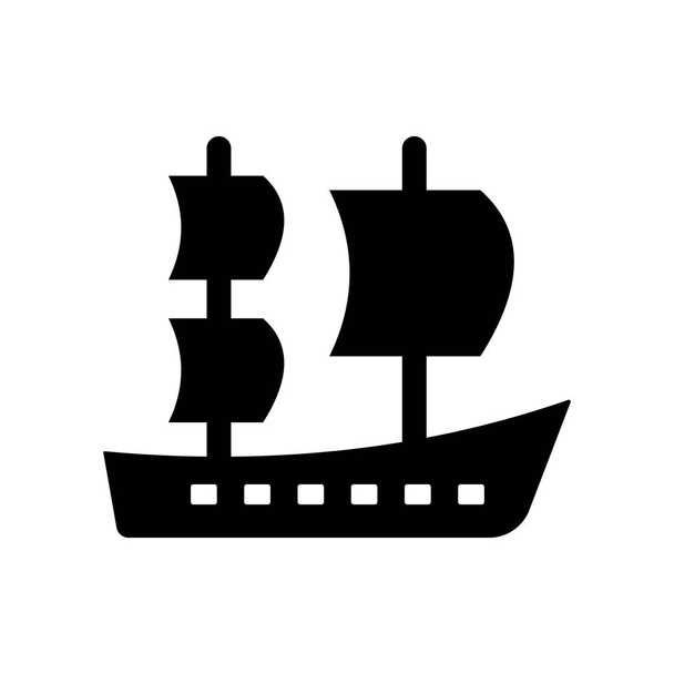 haven en stuurboord pictogram. Trendy poort en stuurboord logo concept op witte achtergrond uit nautische collectie. Geschikt voor gebruik op het web apps, mobiele apps en gedrukte media. - Vector, afbeelding