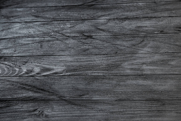 Dark wooden texture. Wood black texture. Background old panels. Retro wooden table. Rustic background. Vintage colored surface. - Foto, Imagem